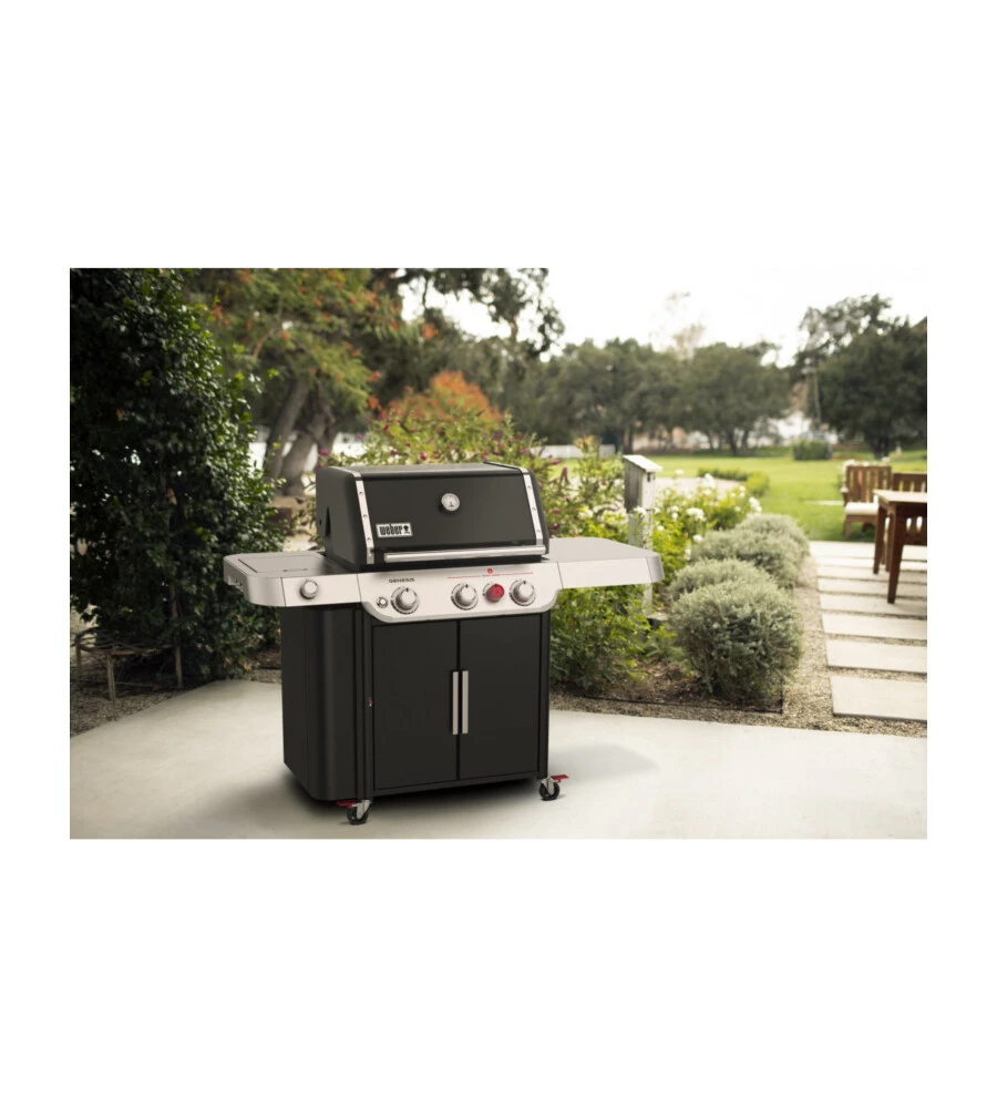 Barbecue a gas Weber Genesis E-335 nero con 3 bruciatori