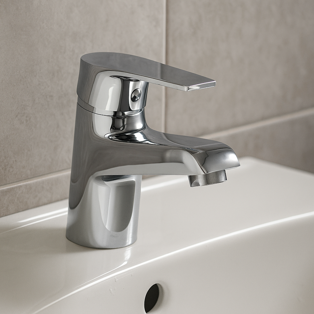 Miscelatore lavabo Go Plast Sette con piletta