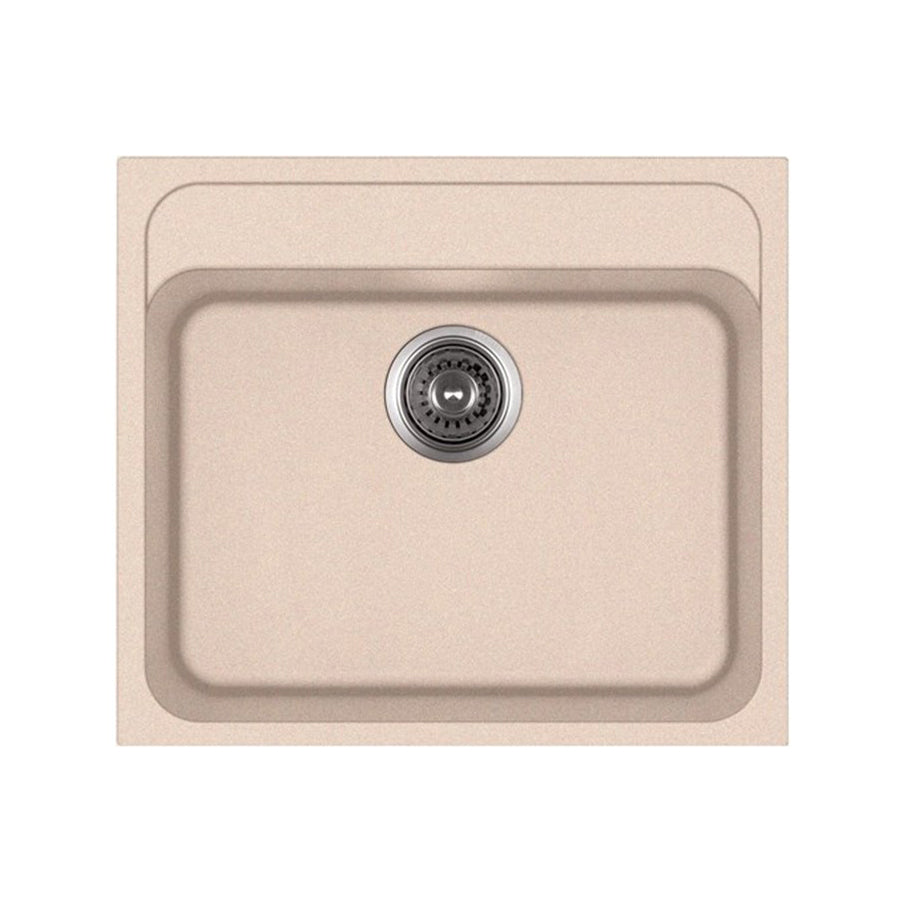 Lavello pietraplus monovasca in fragranite 56x51 cm varie finiture