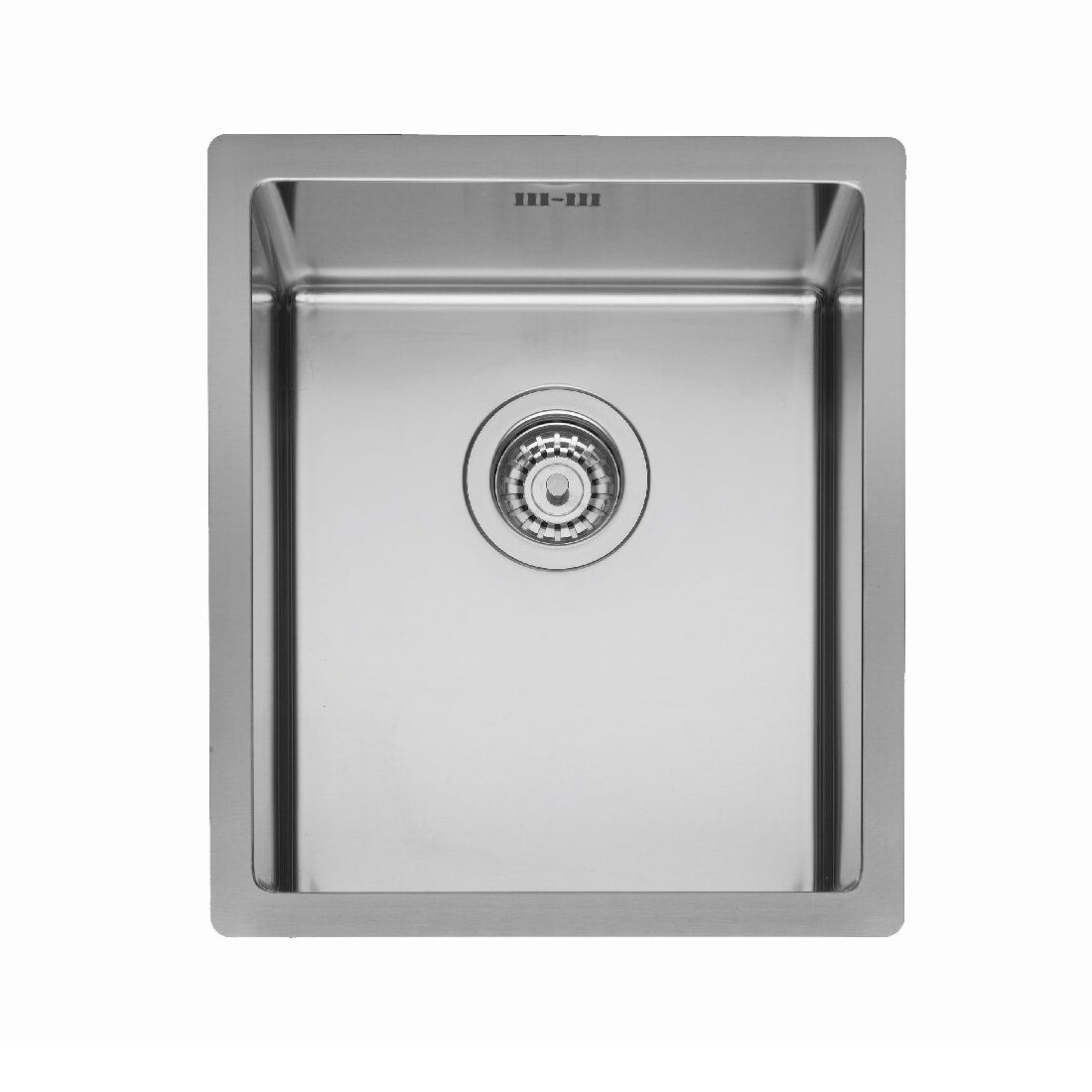 Lavello monovasca in acciaio inox con tripla installazione Apell