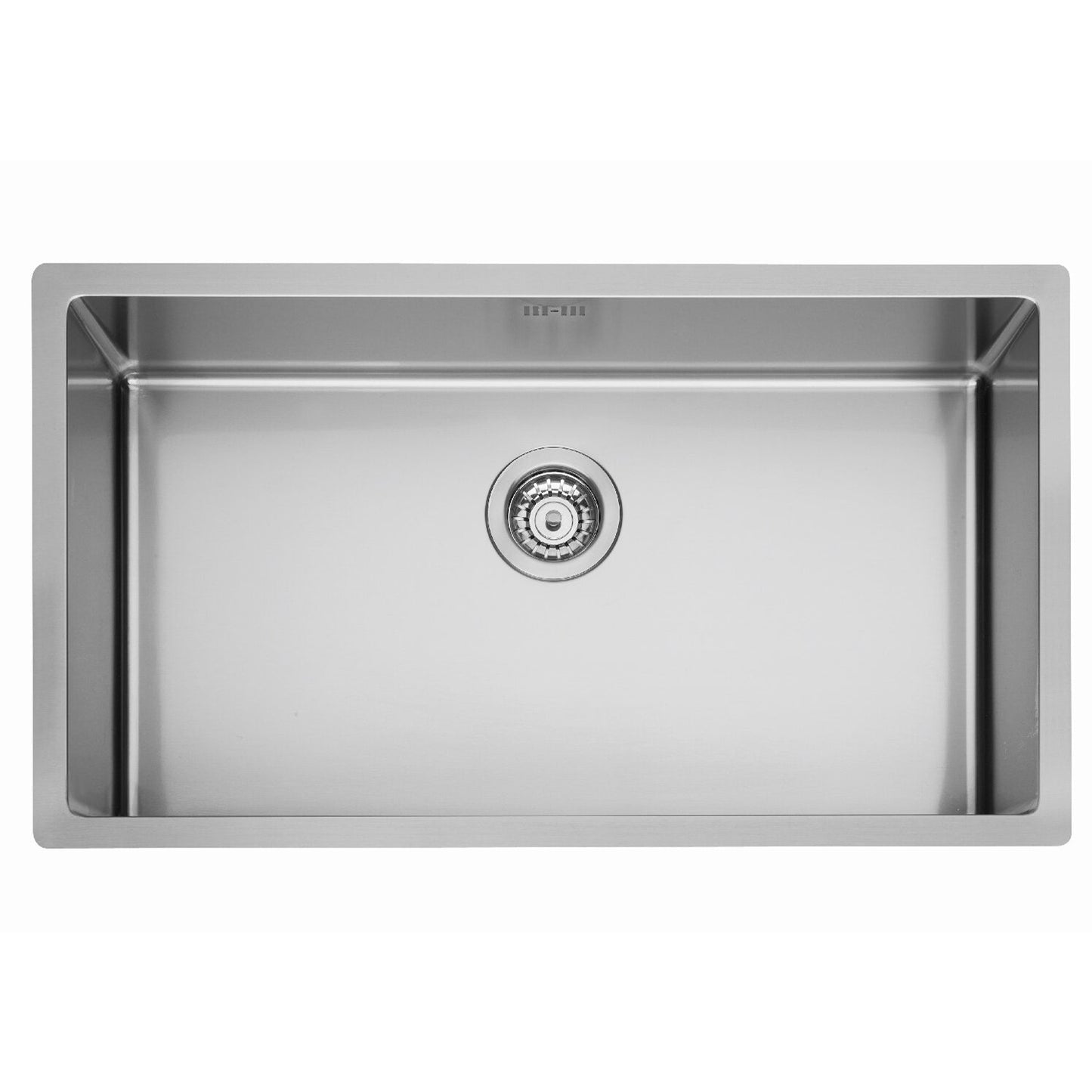 Lavello monovasca in acciaio inox con tripla installazione Apell