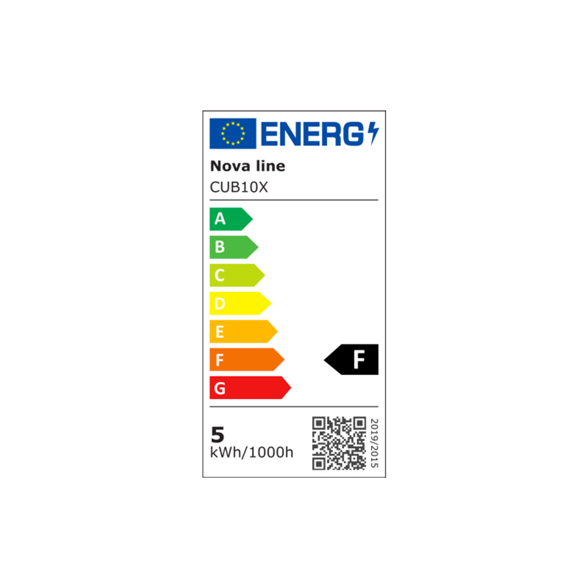 Applique LED da esterno Cube bianco IP44 500lm
