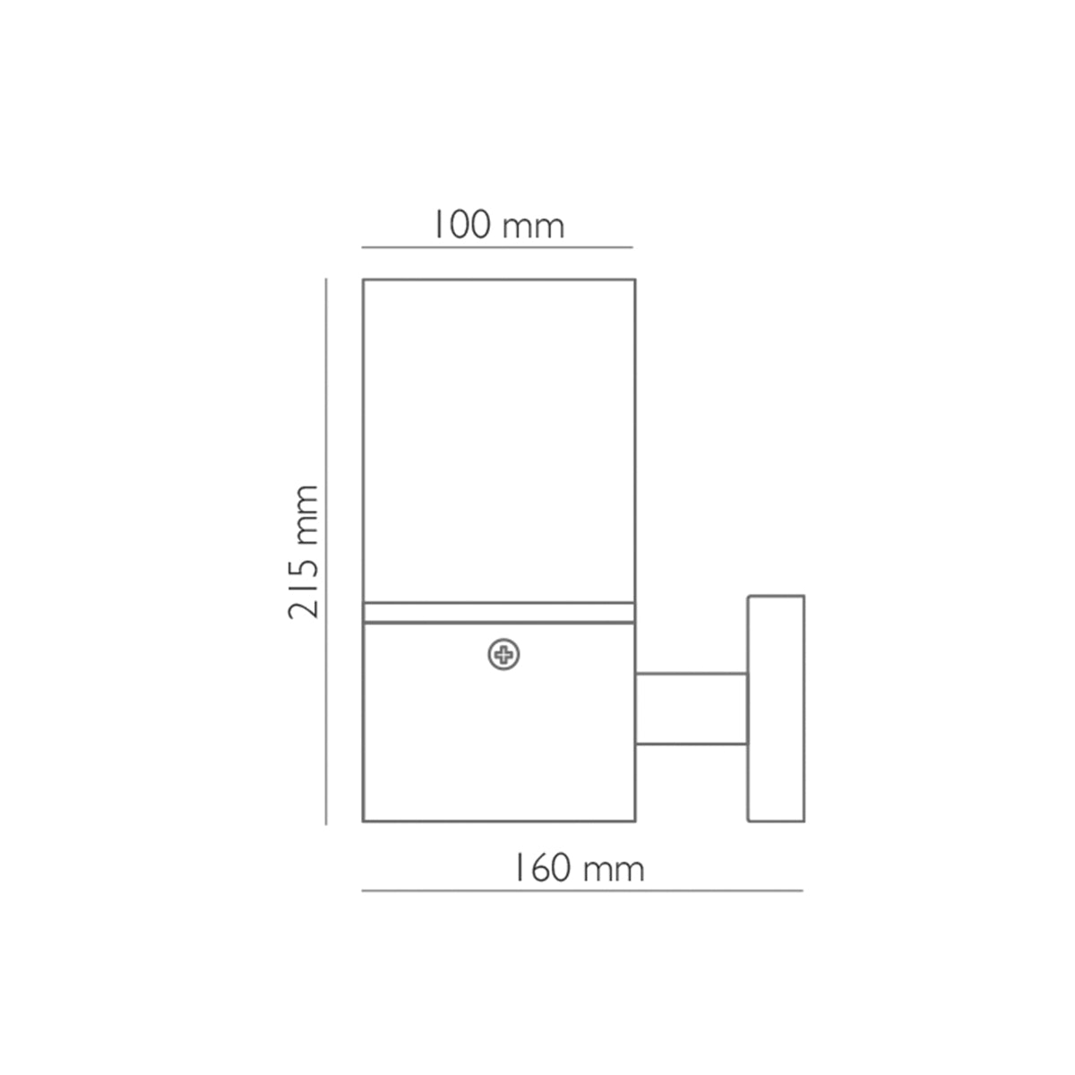 Applique da esterno a parete Artemide E27 IP44