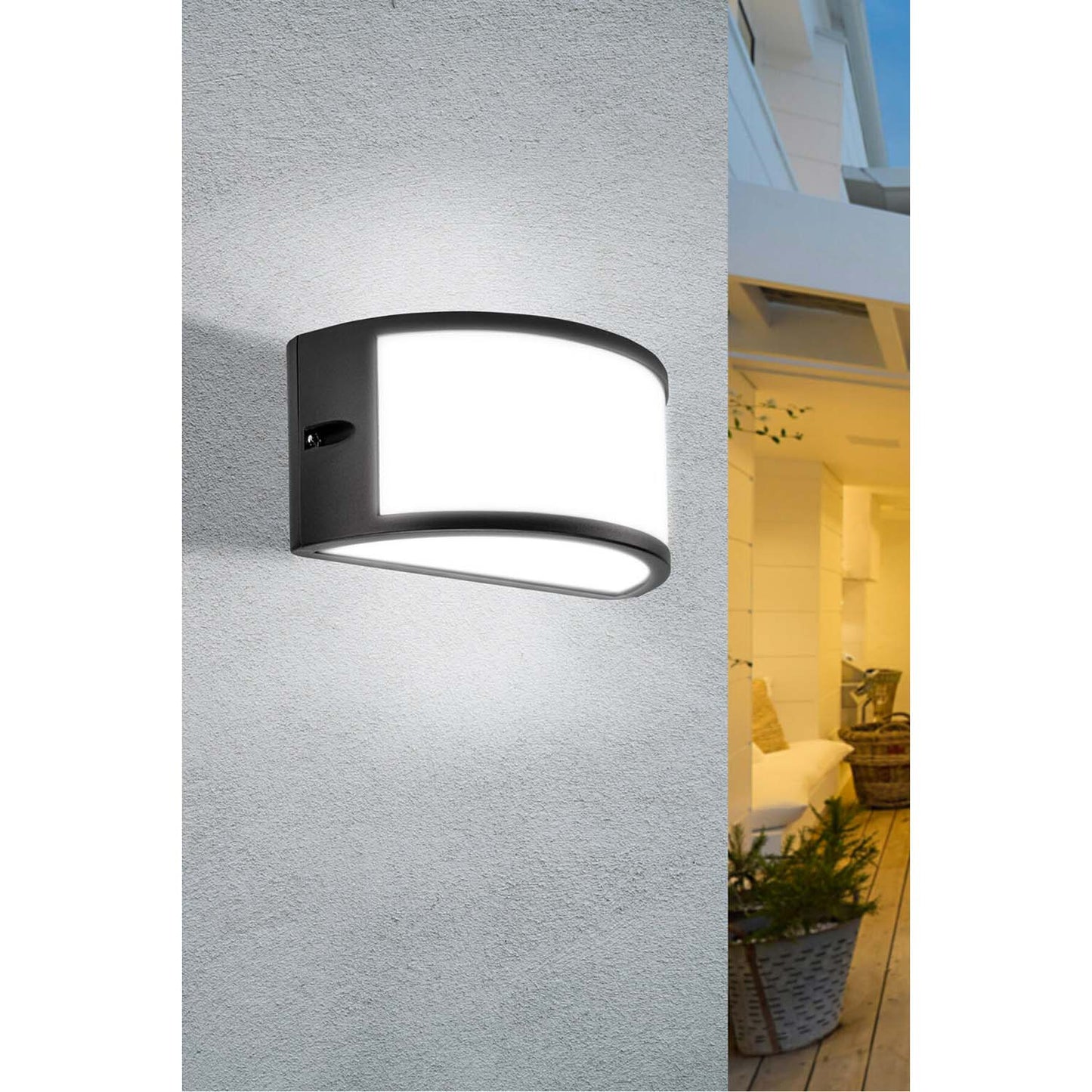 Applique led Segovia IP54 attacco E27 20W