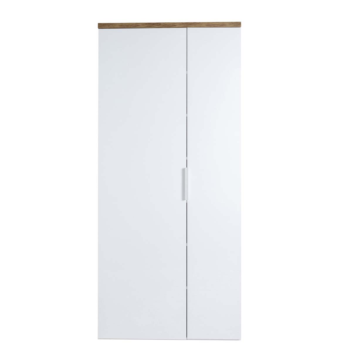 Armadio multiuso 2 ante bianco 82x189x35cm