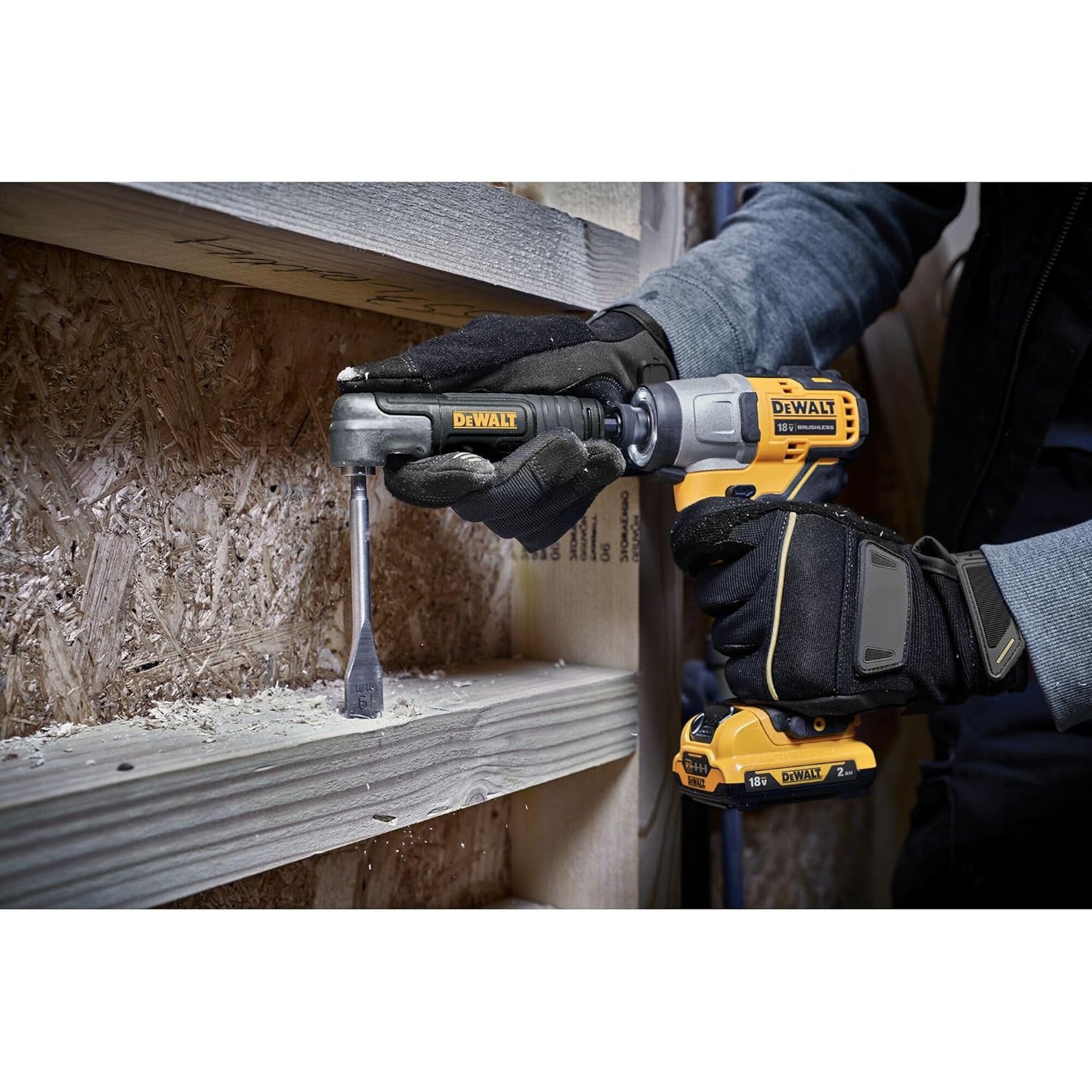 Attacco ad angolo per avvitatori DeWalt DT20500-QZ con impugnatura
