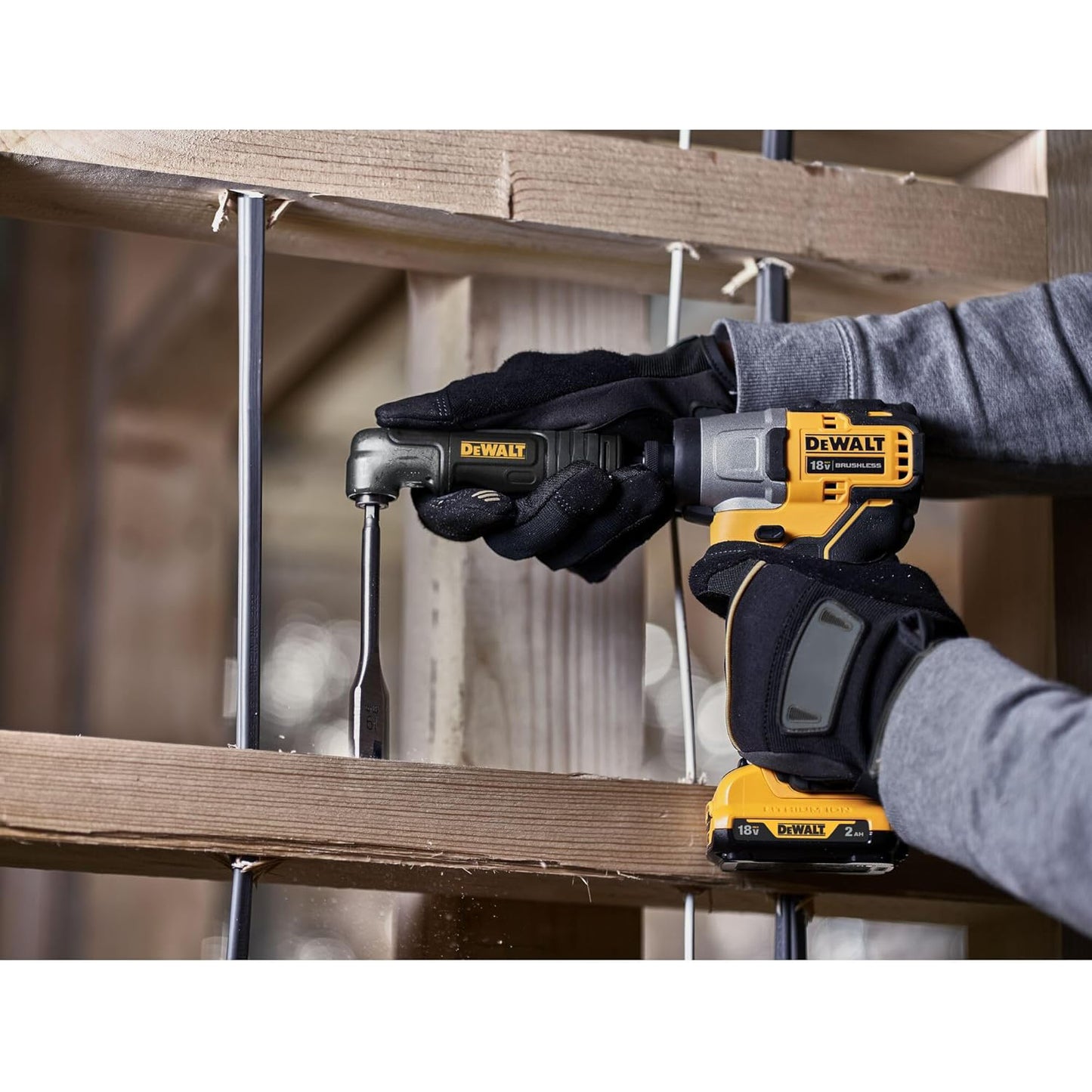 Attacco ad angolo per avvitatori DeWalt DT20500-QZ con impugnatura