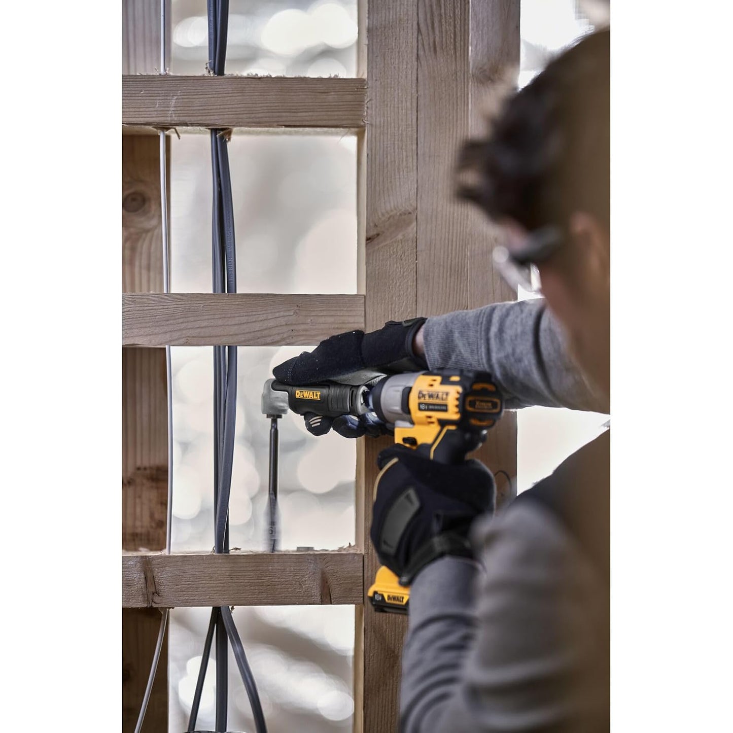 Attacco ad angolo per avvitatori DeWalt DT20500-QZ con impugnatura