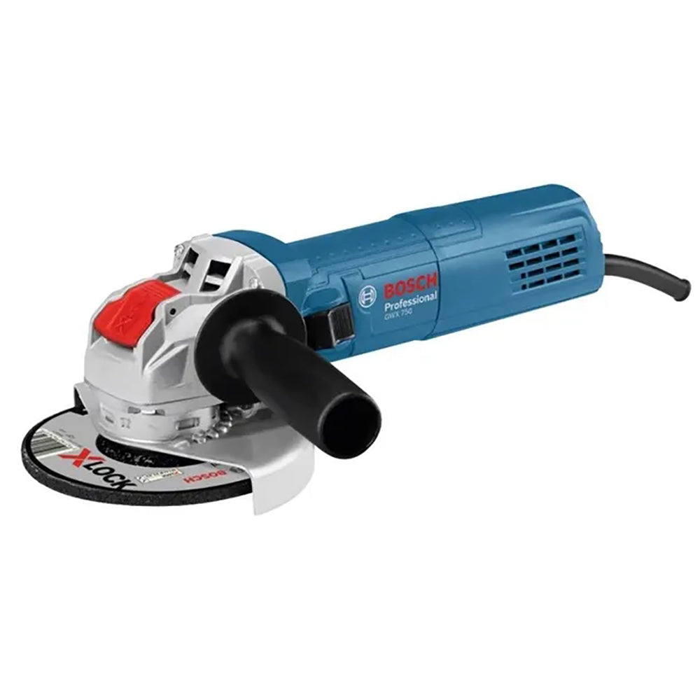 Smerigliatrice angolare 750 W d. 125 mm X-Lock GWX 750-125