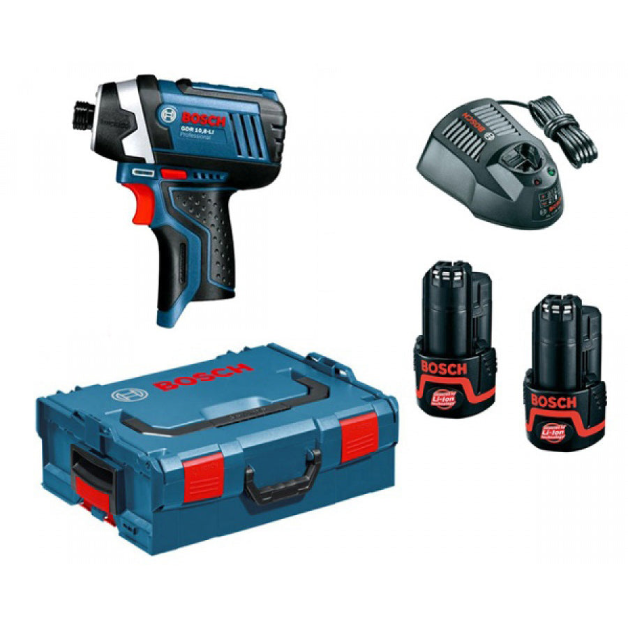 Avvitatore a batteria GDR 10,8 V LI Bosch 2 batterie e valigetta inclusi