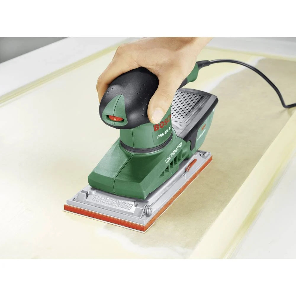 Levigatrice orbitale Bosch 250 W PSS 300 AE con valigetta