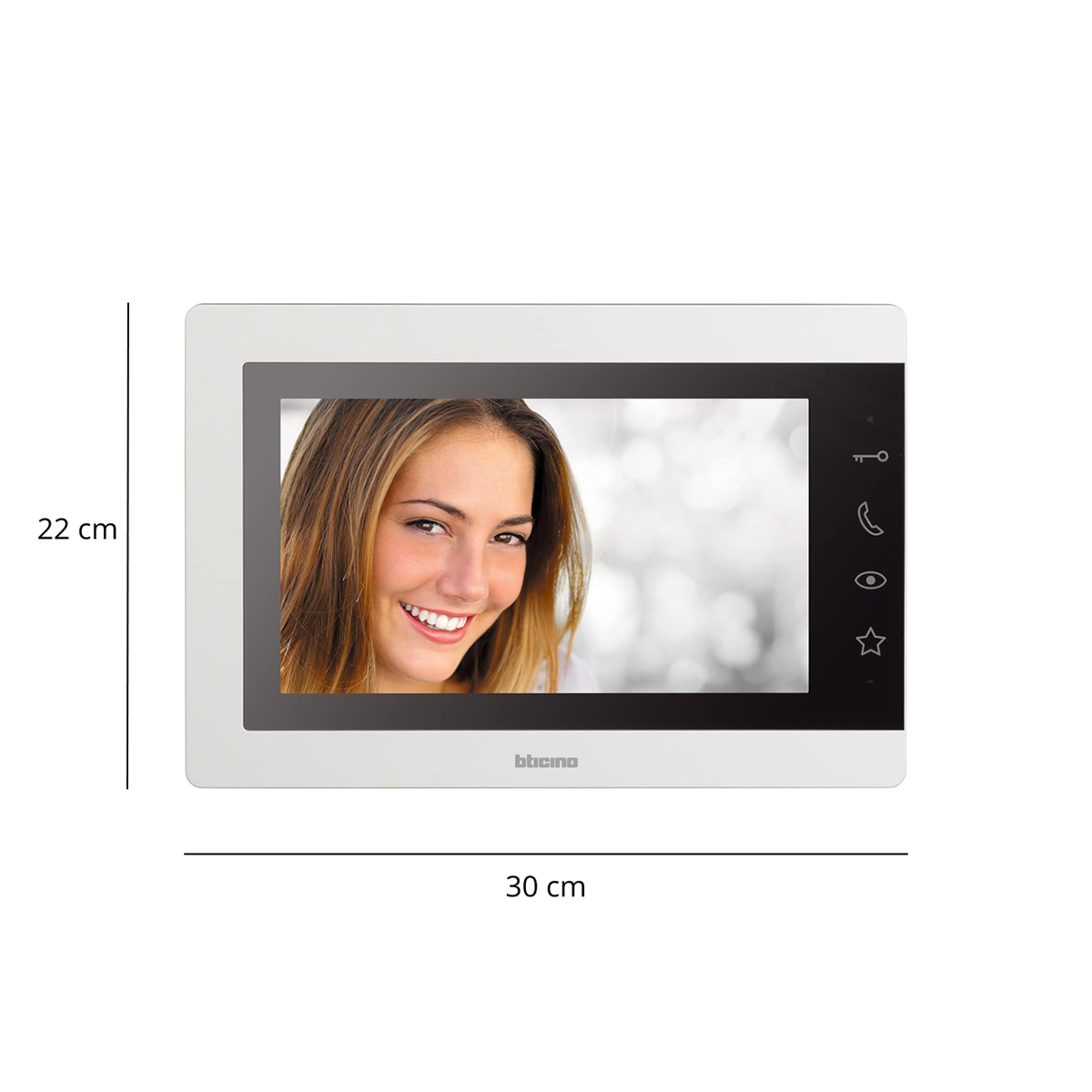 Monitor complementare 7" per videocitofono Easykit Btcino 317914