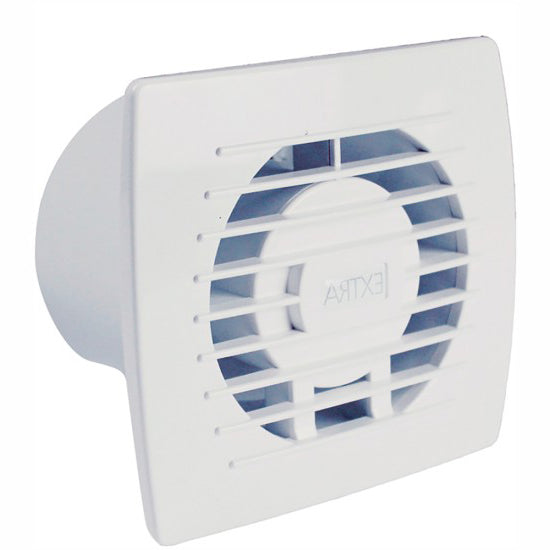 Aspiratore elettrico in abs diametro 100 mm bianco