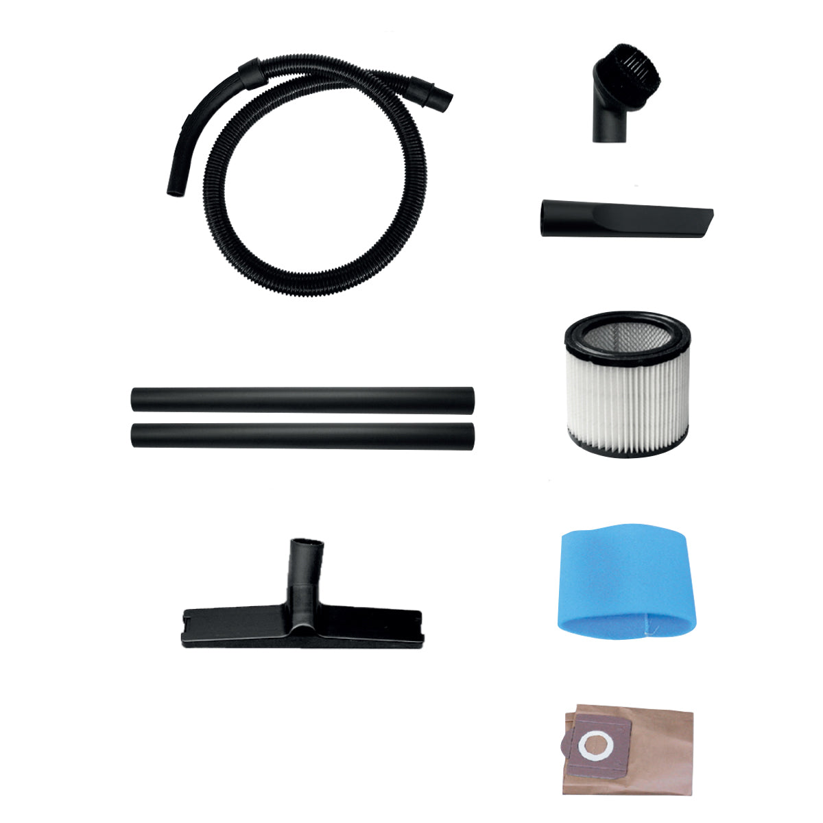 Bidone aspiratutto silenziato Lavor Dozzy Power 30XES 1400W 30 Lt