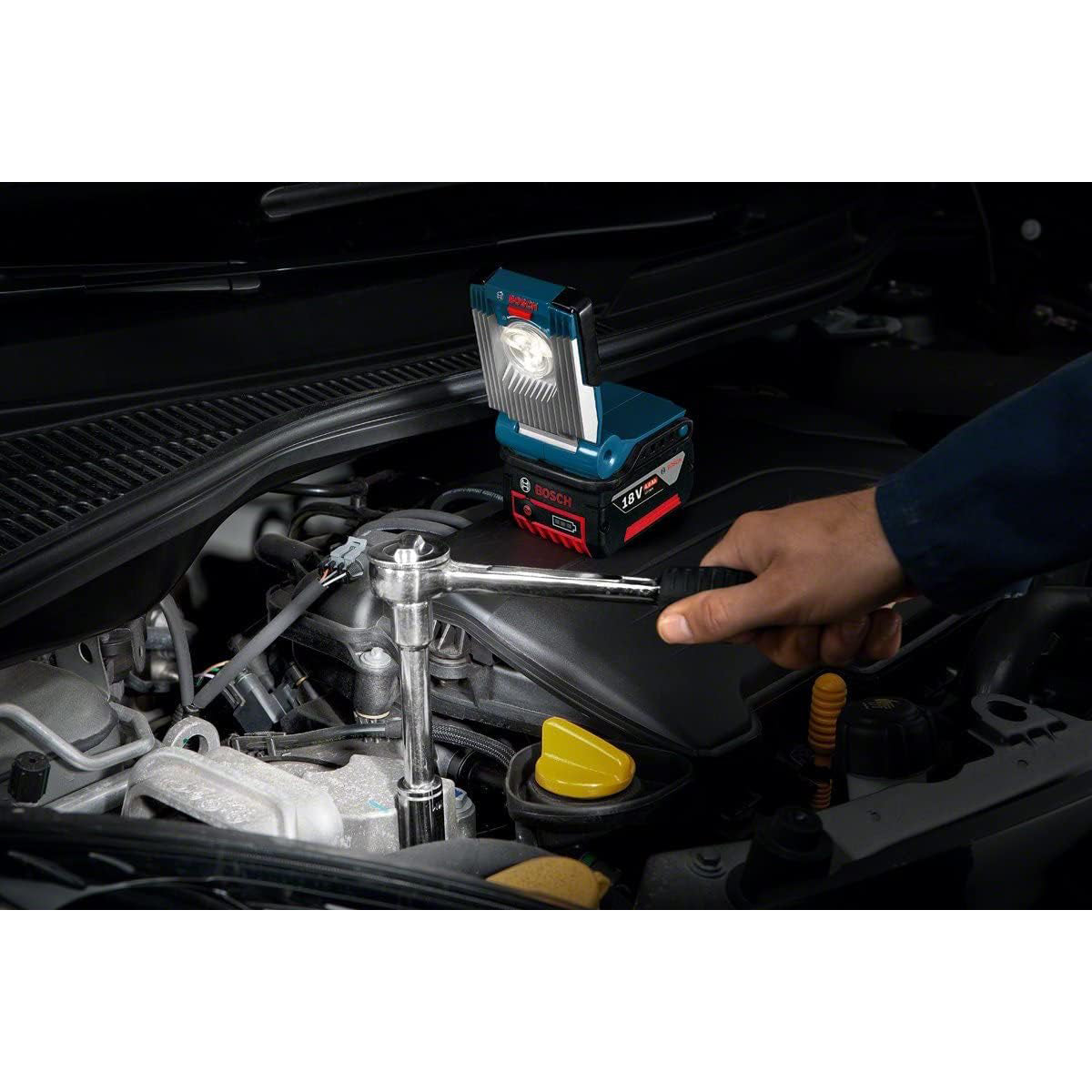 Bosch kit trapano avvitatore GSR 18 V-LI con accessori e valigetta