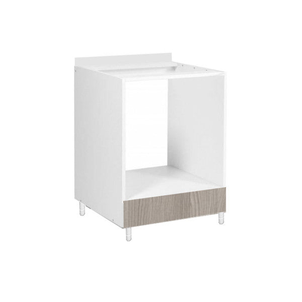 Mobile base per incasso forno e piano cottura 60x60x94 cm olmo perla