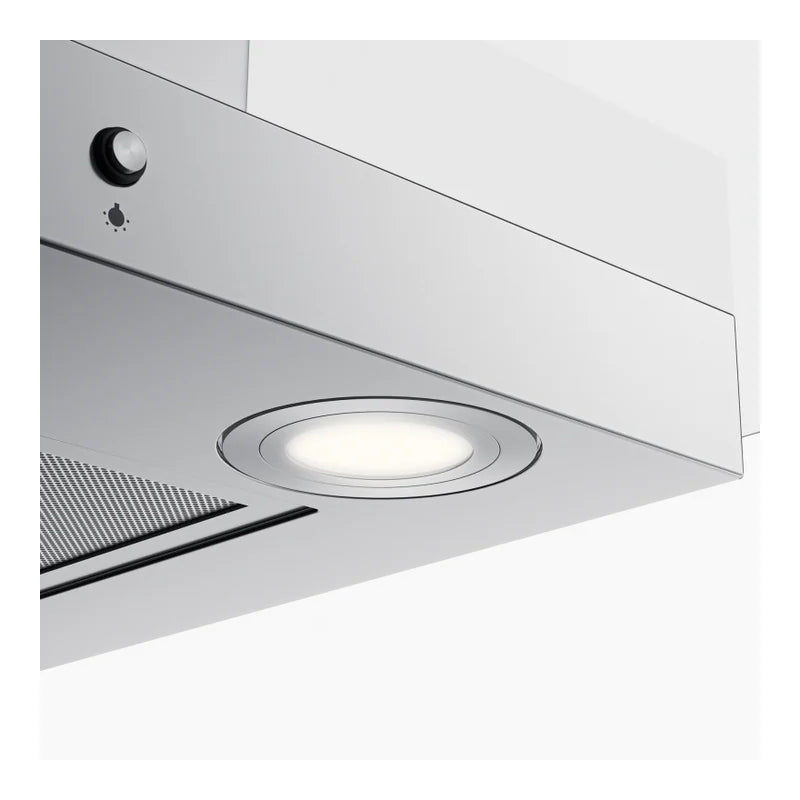 Cappa aspirante a parete TGL a T Faber 60 cm 580m3 acciaio inox e vetro