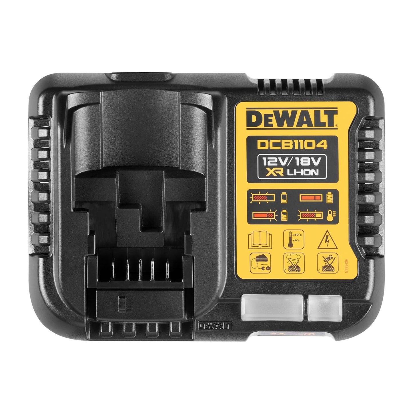 Caricabatterie universale multivoltaggio DeWalt DCB1104-QW XR 4 A