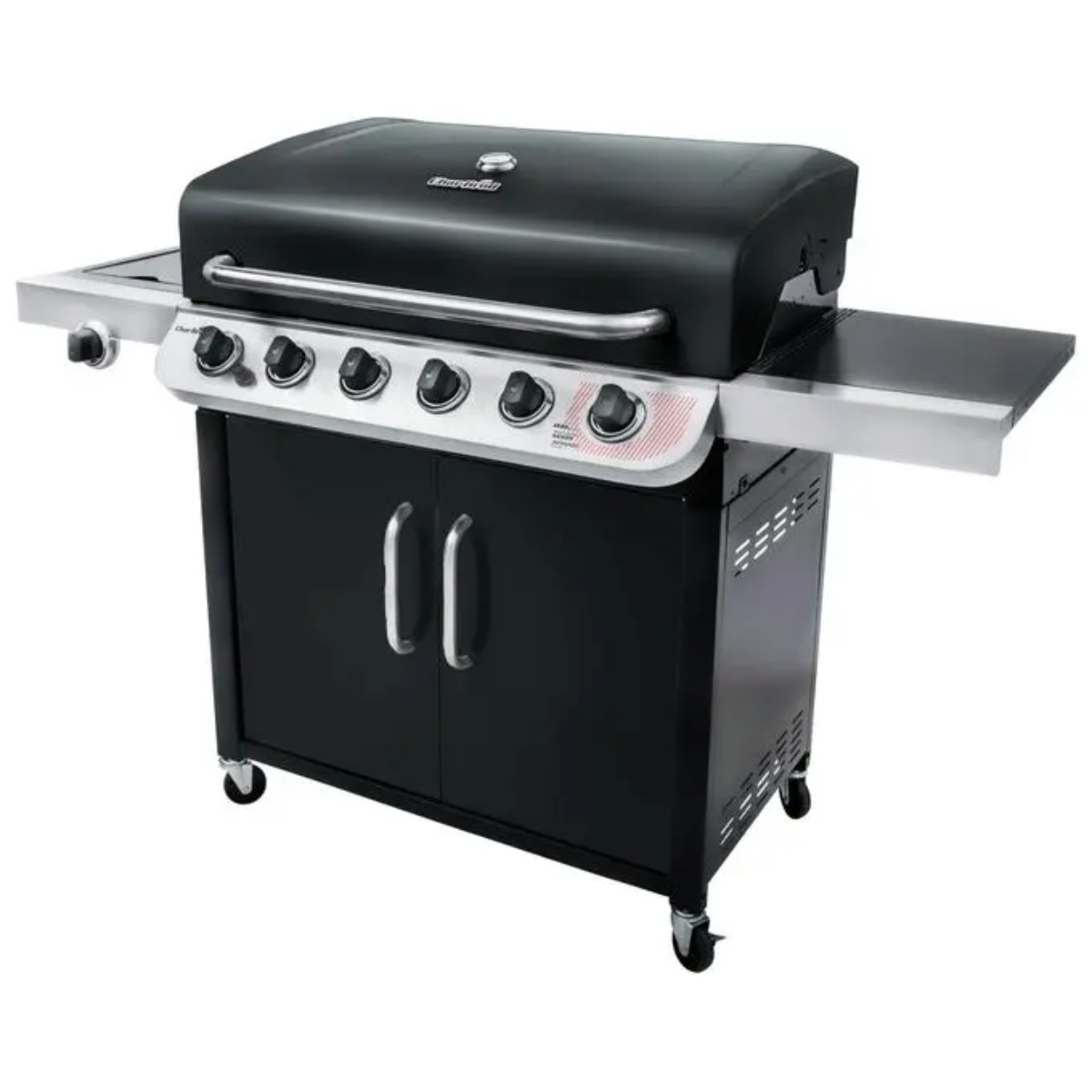 Char Broil Barbecue a gas 6 fuochi Convective 640 B XL nero chiuso