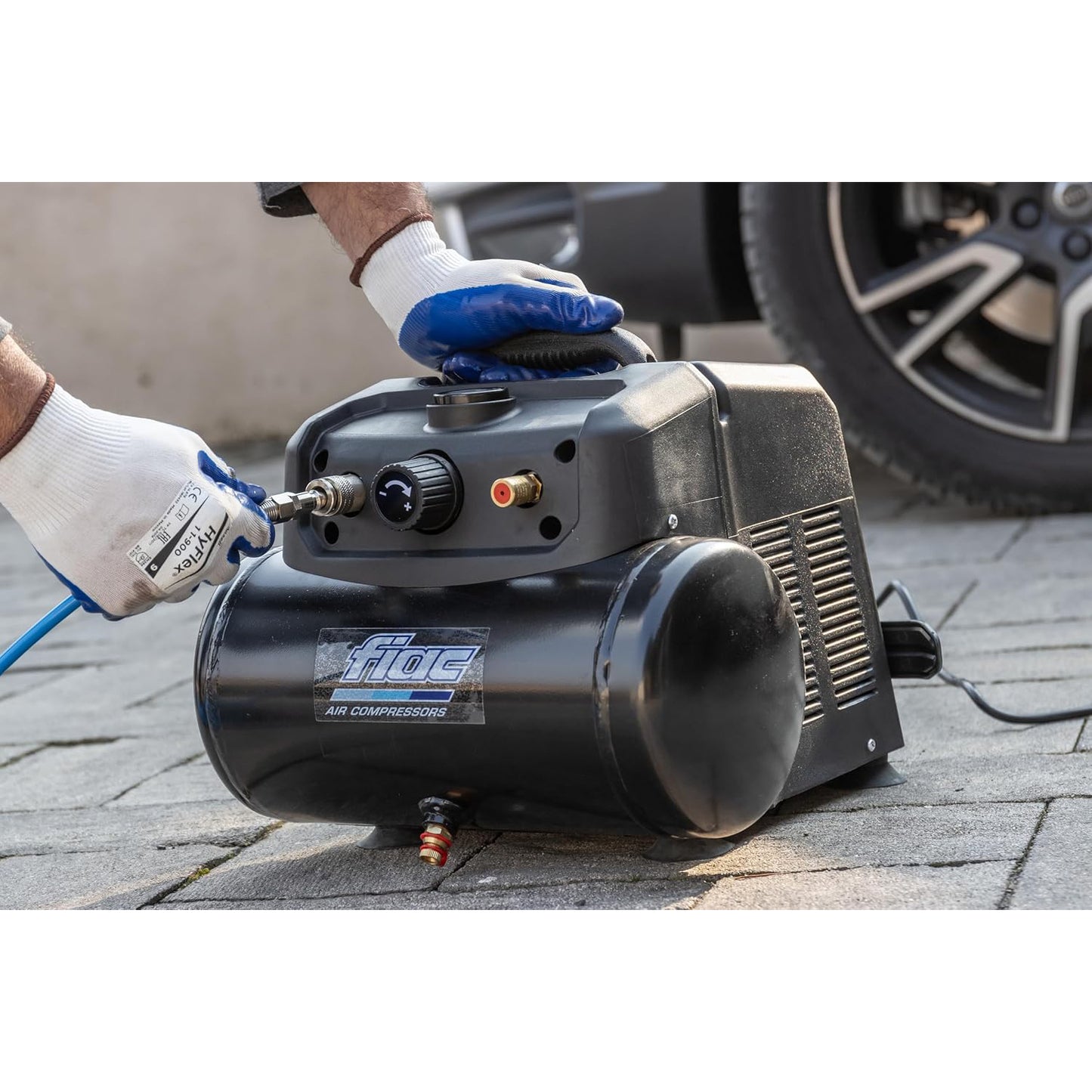 Compressore d'aria portatile Fiac Cuby 1,5 HP 6 lt 230 V