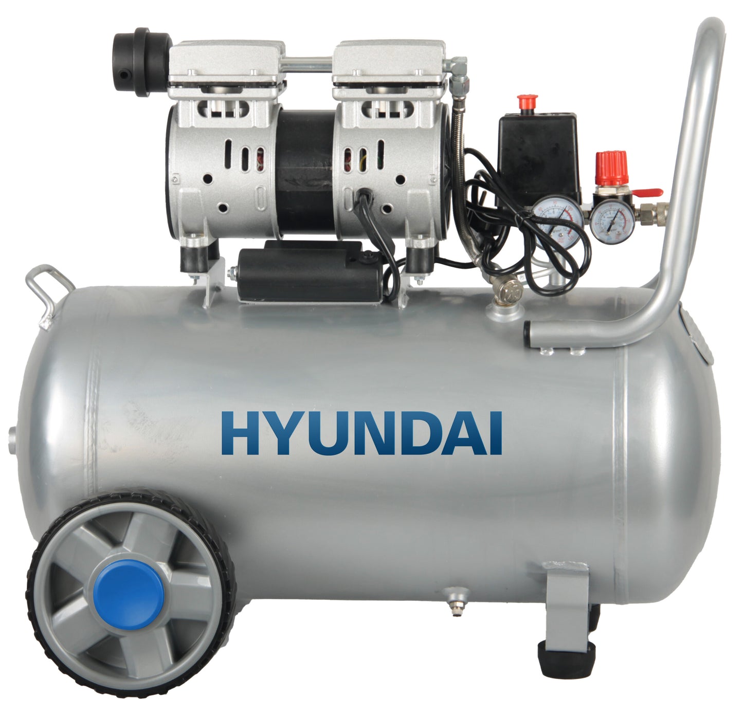 Compressore d'aria 1500 W 50 litri 1 HP Hyundai 65701