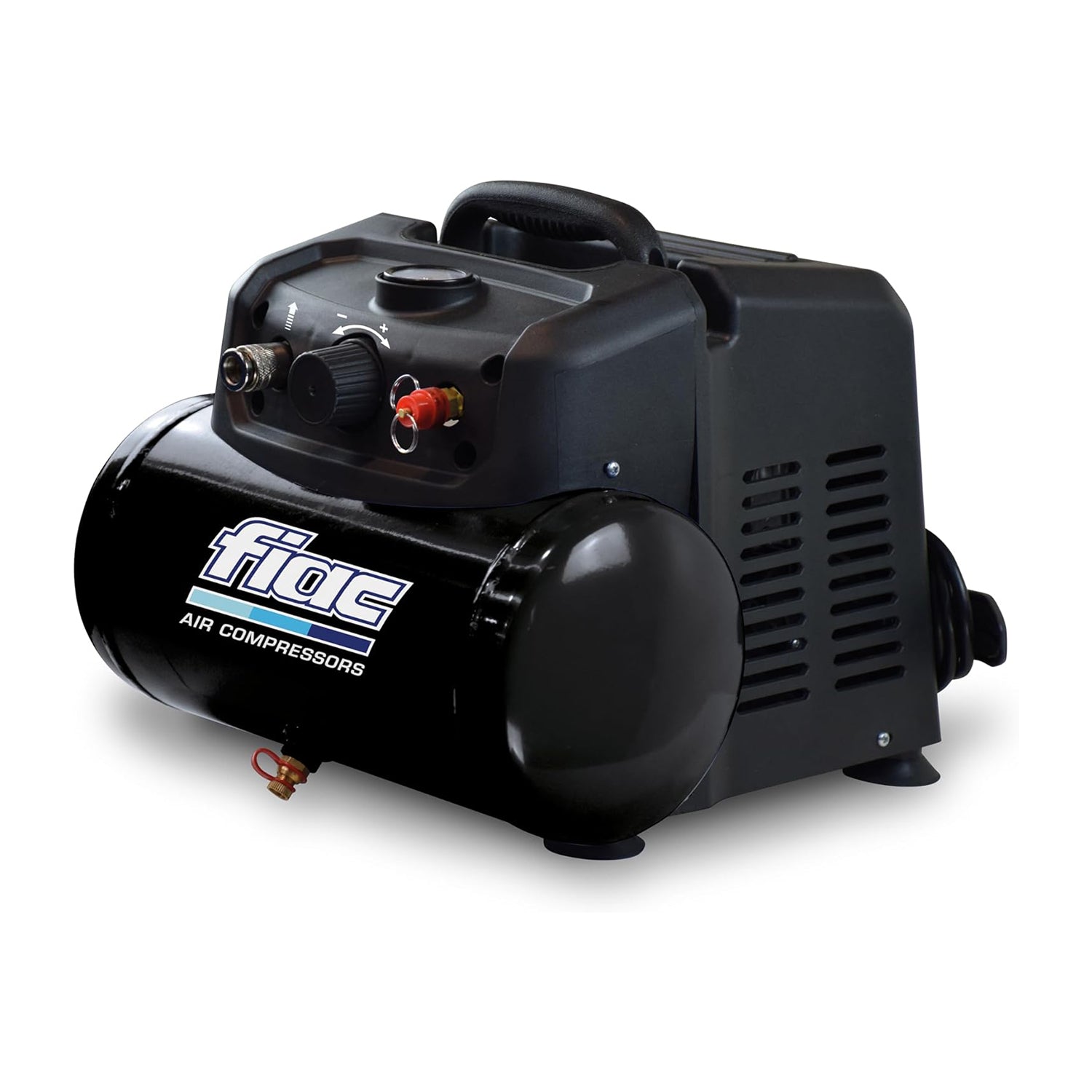 Compressore D'Aria Portatile FIAC SUPERSILENT 6 - 8 Bar, 6 Litri, 58 DB, Senza Olio, Per Casa E Officina - Foto 9