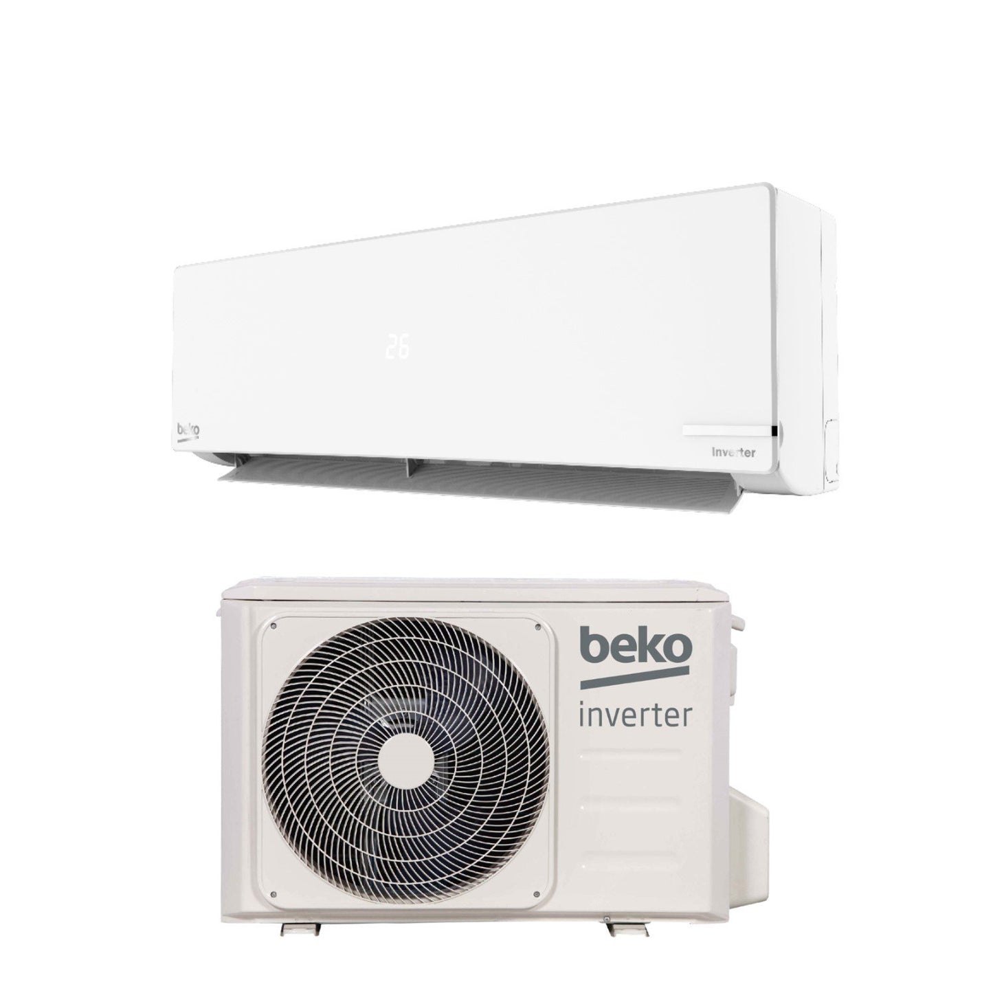 Climatizzatore a parete Beko 9000 BTU Inverter Wi-Fi A++