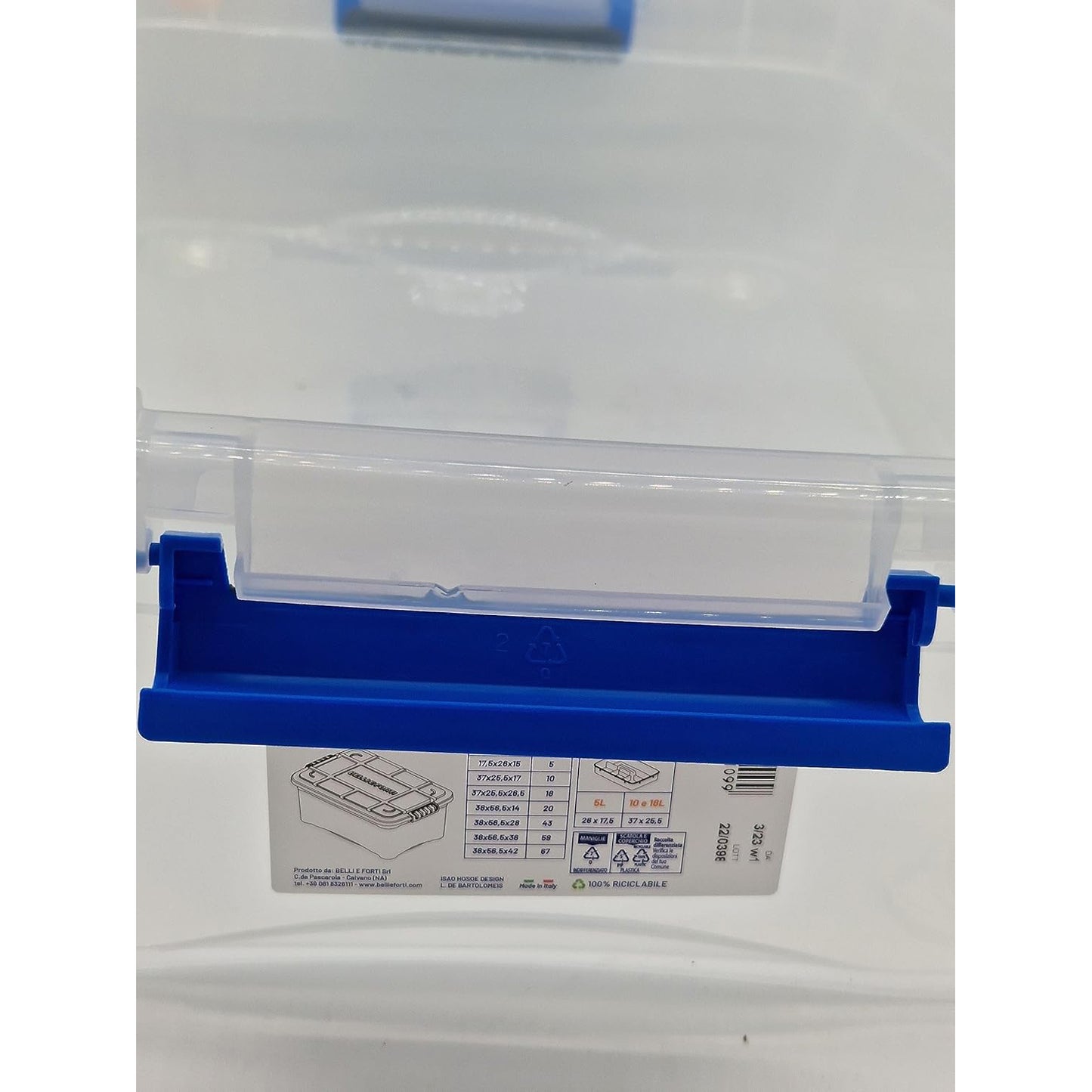 Contenitore Storage solid cargo con coperchio