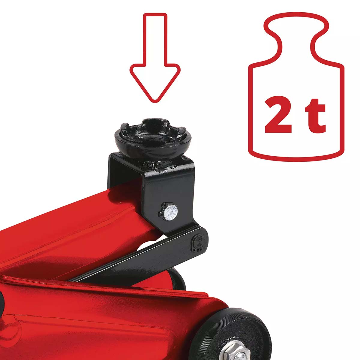 Cric idraulico a carrello per auto Einhell CC-TJ 2000
