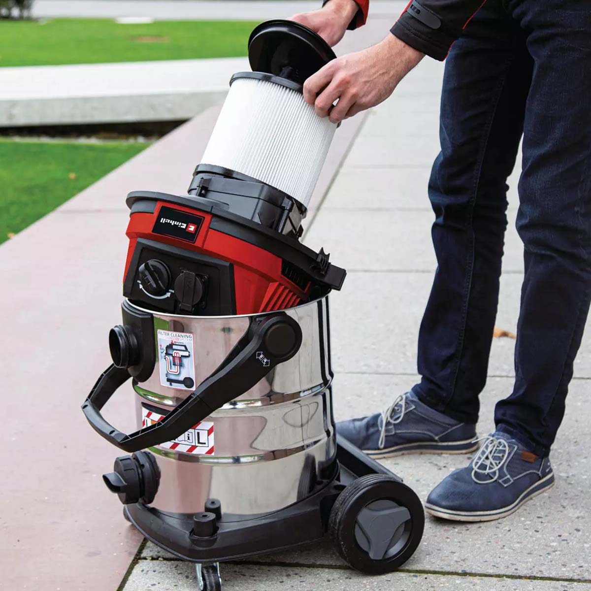 Filtro pieghettato per polvere Einhell Classe L 2351126