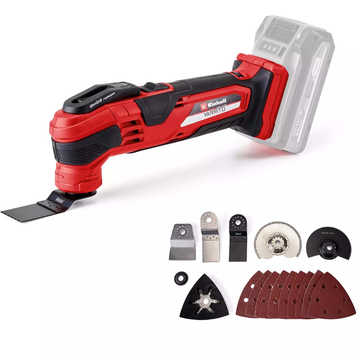 Utensile multifunzione a batteria Einhell 18V VARRITO