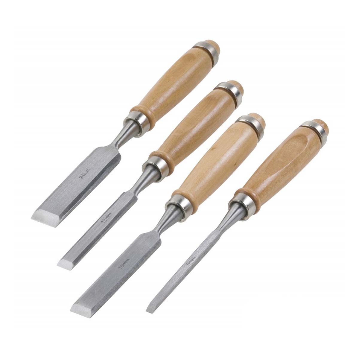 Set 4 scalpelli da legno Einhell