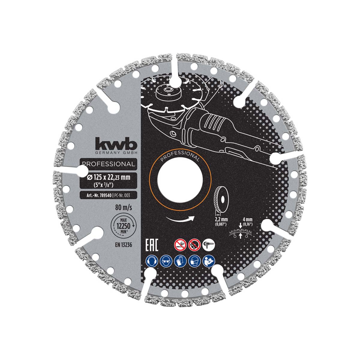 Disco diamantato multimateriale Einhell 115 mm