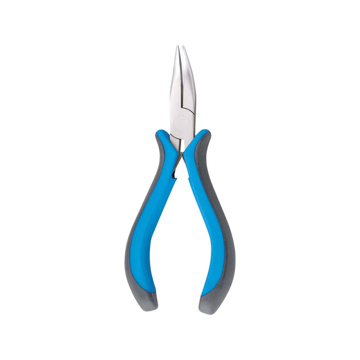 Pinza per elettronica a becchi curvi 125 mm