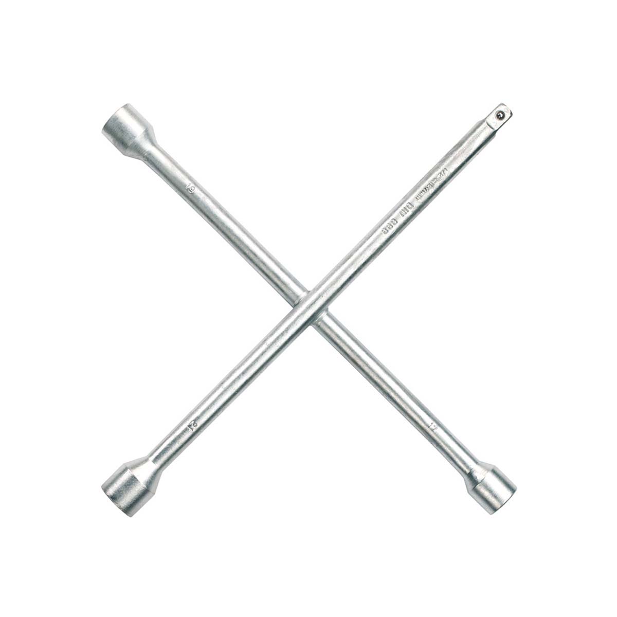 Chiave a croce zincata 1/2" 17-21 mm Fervi 0080