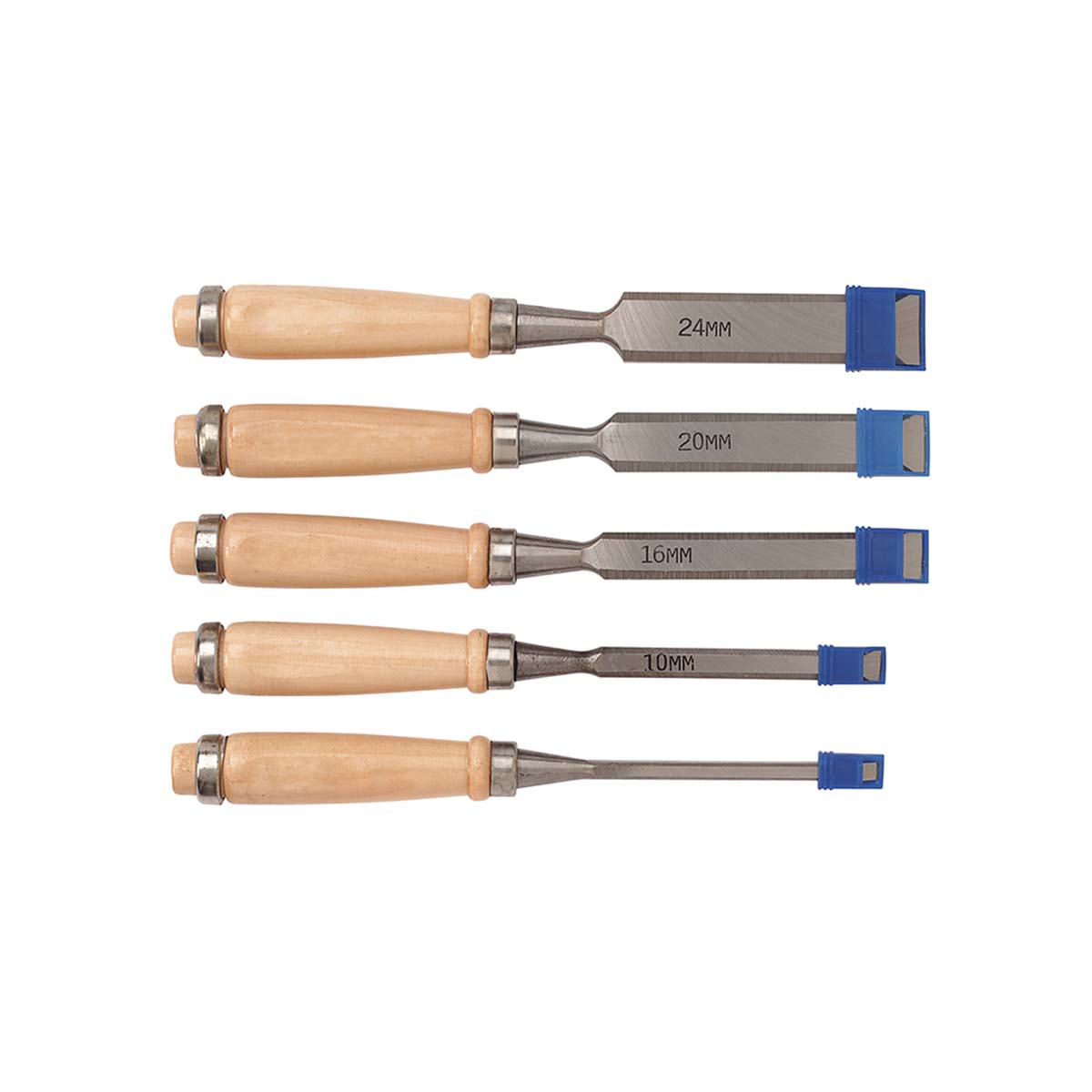 Set scalpelli da legno 5 pz Fervi