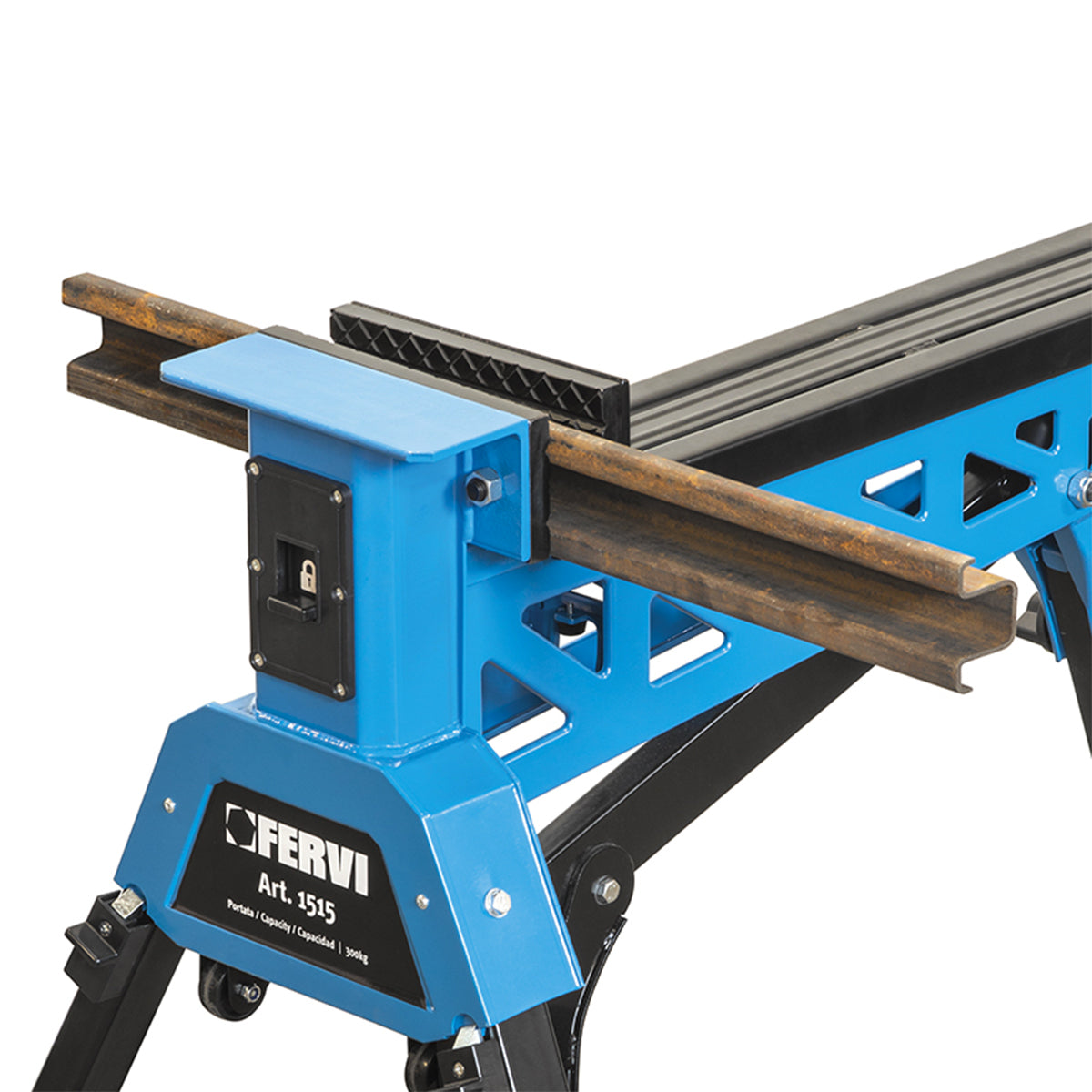 Cavalletto morsa portatile 300 Kg Fervi 1515