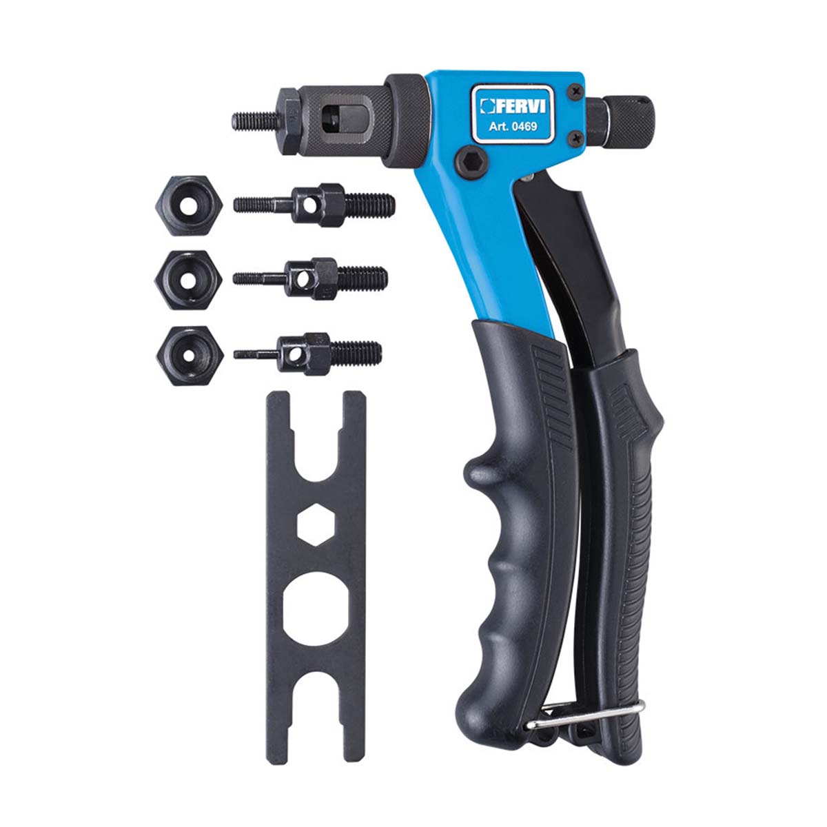 Rivettatrice per inserti filettati Fervi 0469