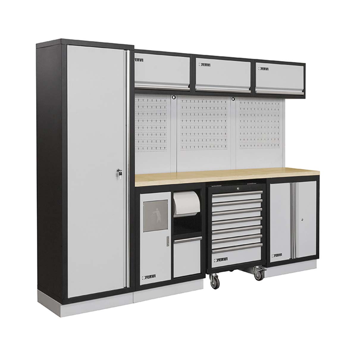 Arredamento modulare per officina Fervi A007E
