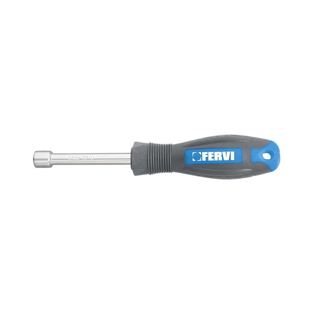 Chiave a bussola con impugnatura 10 mm Fervi