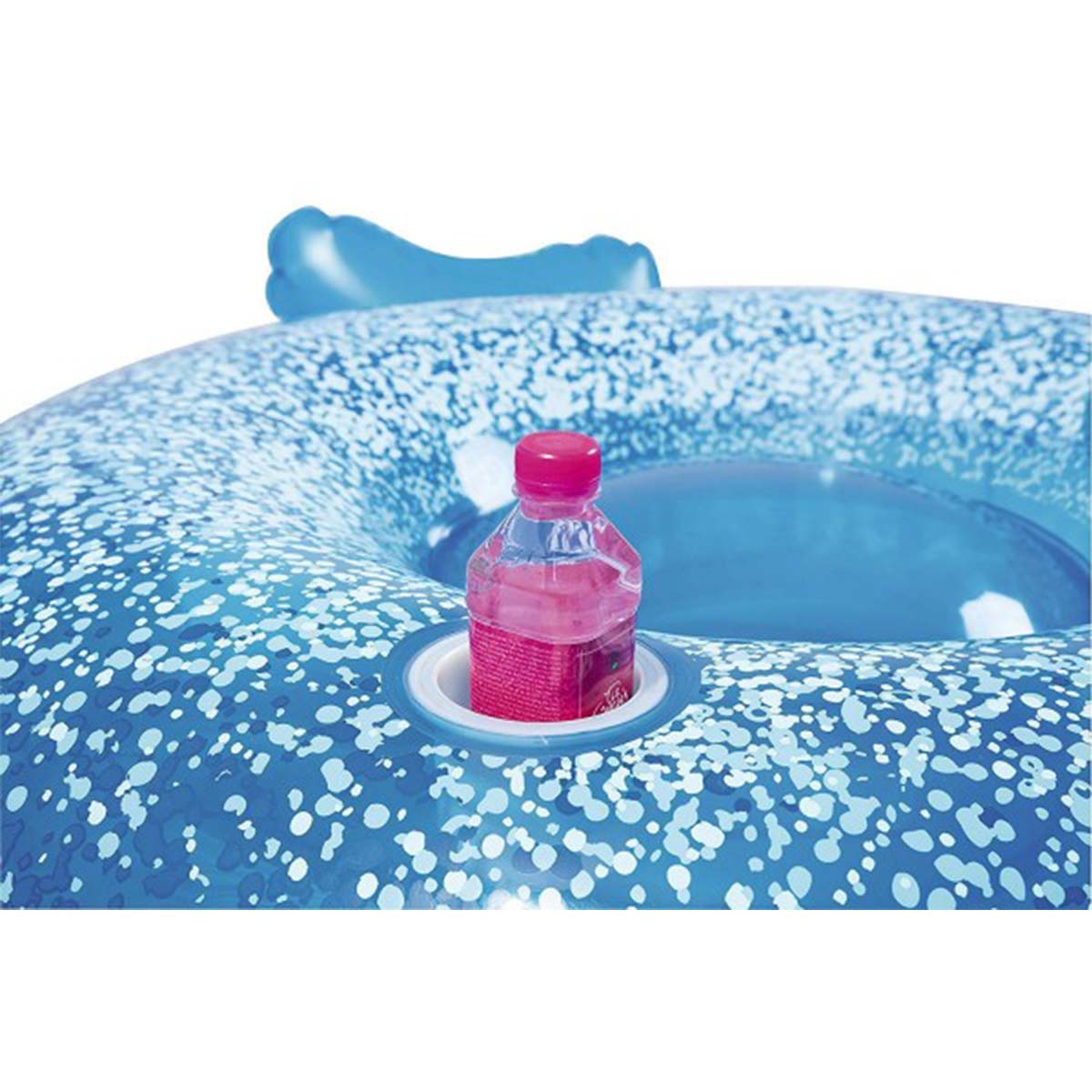 Gonfiabile pavone blu con maniglie Bestway