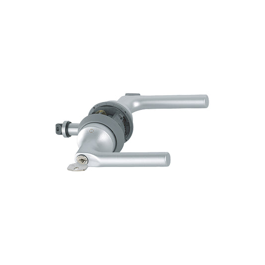 Maniglia per porte complanari Hoppe Arles rosetta d. 62 mm argento opaco HCS