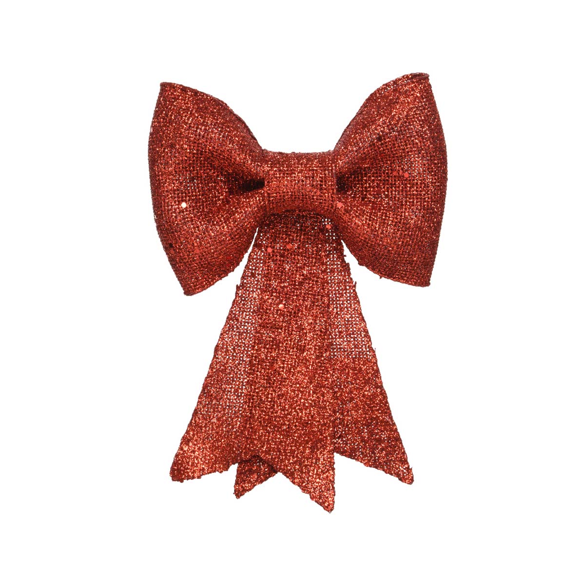 Fiocco natalizio con glitter Kaemingk