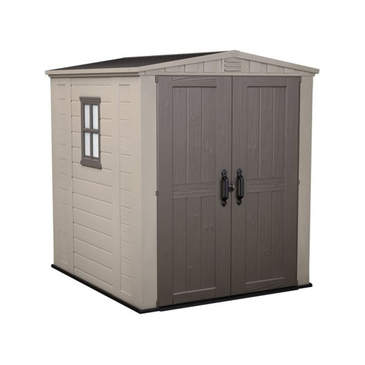 Keter Casetta da giardino in resina Factor beige 6x6