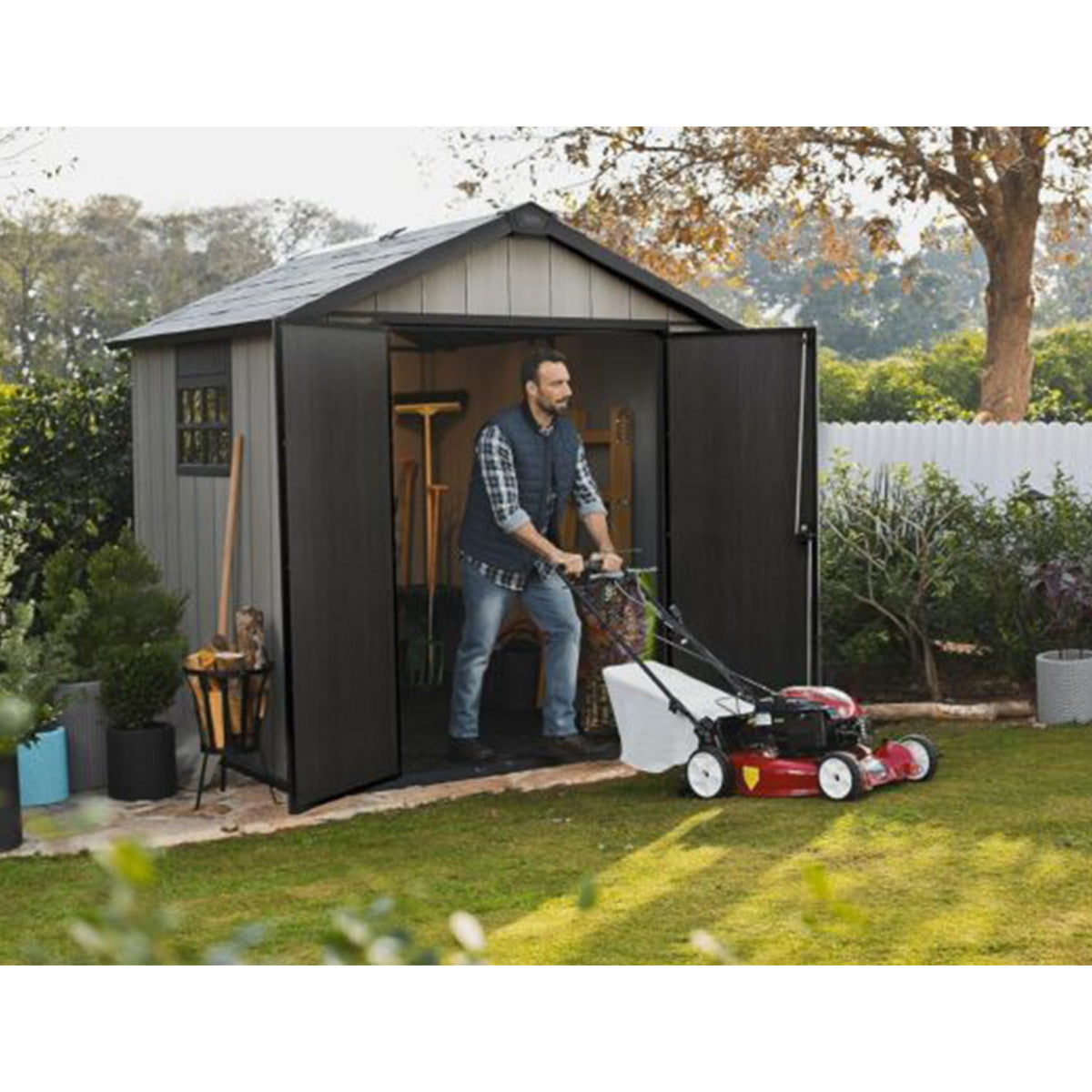 Keter casetta da giardino Oakland 757 229x223,5x242 cm