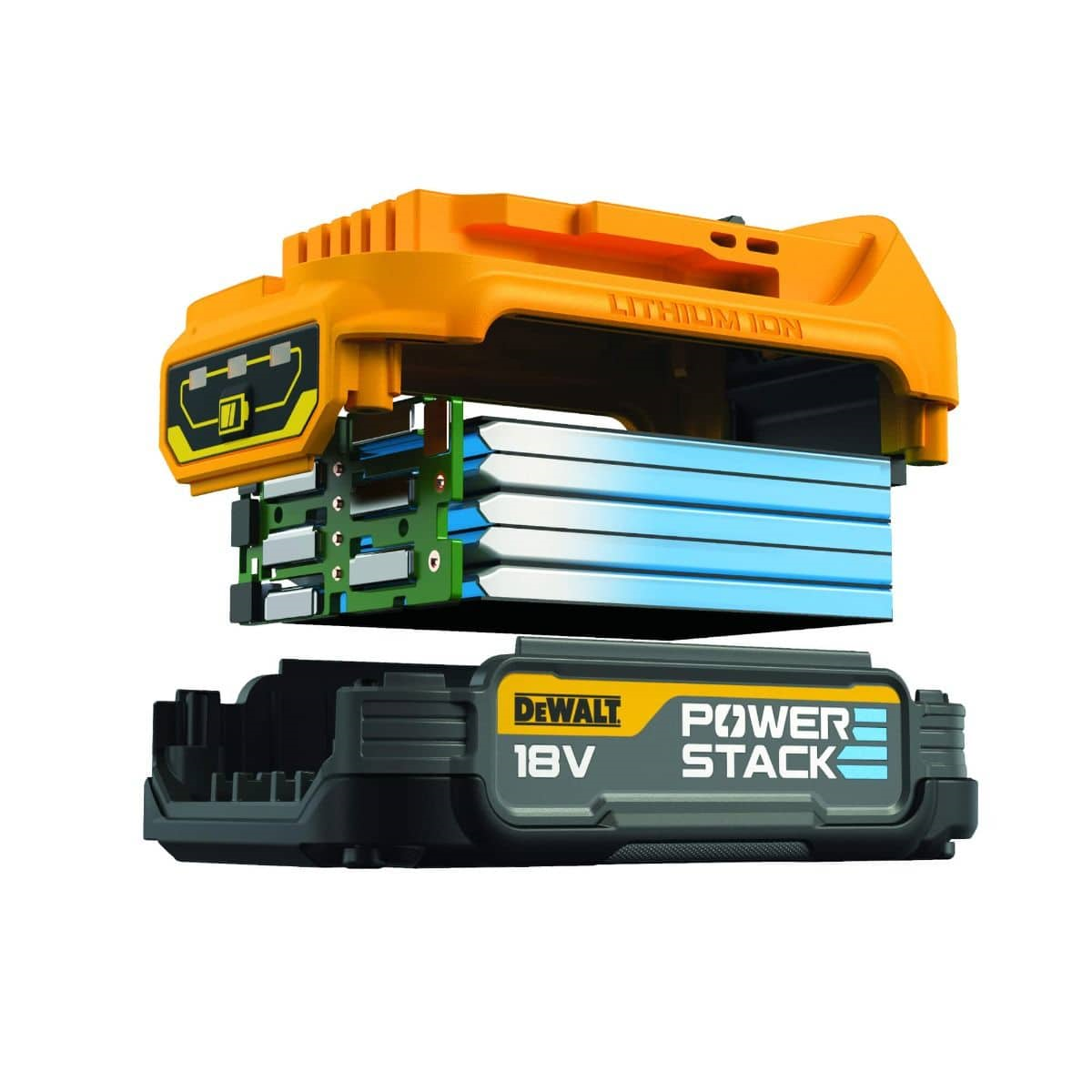 Kit valigetta trapano avvitatore a percussione e ad impulsi Dewalt DCK2050E2T-QW