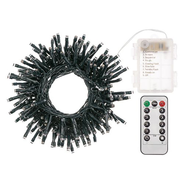 Catena luci di Natale 12m 300 led multicolore Lotti 65635