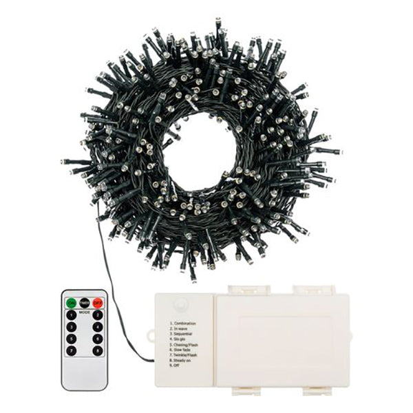 Catena luci di Natale 20,50 m 500 led multicolore Lotti 65673