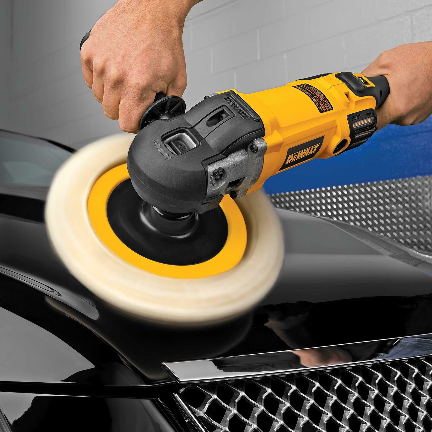 Lucidatrice DeWalt DWP849X-QS 1250 W d. 150-180 mm con accessori
