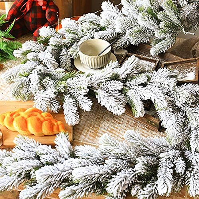 Ghirlanda di Natale slim 270 x 30 cm 295 rametti